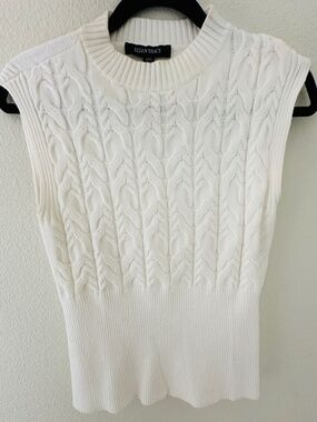 Ellen Tracy Turtleneck Sweater Sleeveless